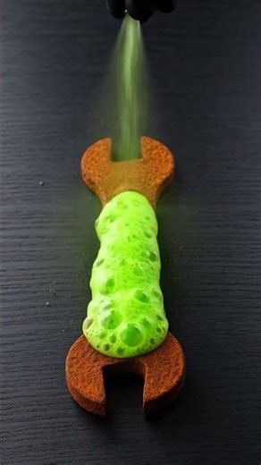 Cleaning the rust metal satisfying ASMR #rusty #asmr #viral #creatorsearchinsights #rust