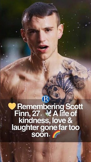 💛 Remembering Scott Finn, 27. 🕊️ A life of kindness, love & laughter gone far too soon. 🌈