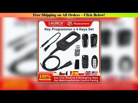 LAUNCH X-431 Car Key Programmer x 4 Keys Set Key Chip Work With X431 PAD V 5 IMMO ELITE IMMO PLUS