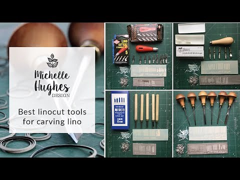 Best linocut tools for carving lino