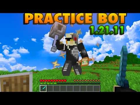 BEST Minecraft PvP Practice World & Bot (1.21.11) | Become Pro Fast