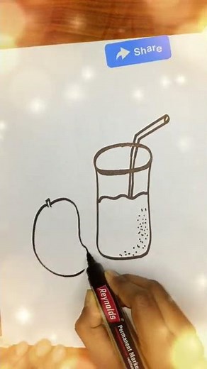 How To Draw Mango Lassi🍹🤗🤗🤗||Easy Mango Lassi /Mango juice Drawing Step by Step#shorts #drawing