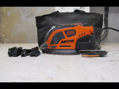 Black and Decker Mouse Sander Review (KA1000)