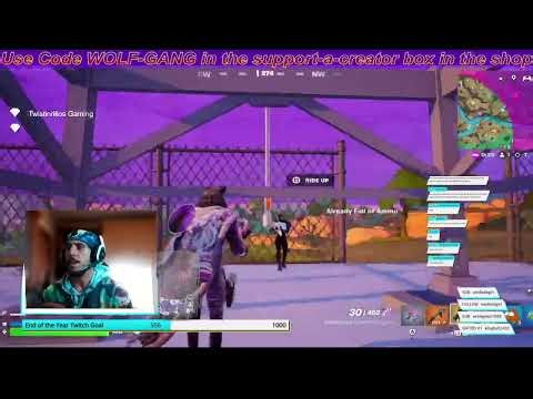 Fortnite, Squaddin' &Squanchin', Use Code WOLF-GANG in the support a creator box in the shop 🐺💜🎮