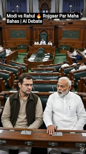 Desh Ka Rojgaar Mudda 🔥 Modi aur Rahul Aamne-Saamane