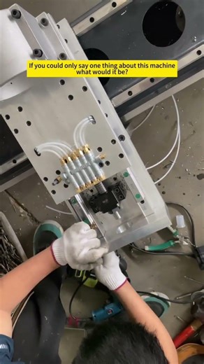If you could only say one thing about this Nesting CNC machine-what would it new be?#atc #cnc