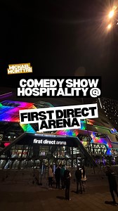 #paidpartnership Checking out First Direct Arena hospitality for Michael McIntyre 🎤 #leeds #comedy #vip #premium #review | The Padded Seat