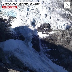 357K views · 3.8K reactions | Collassa il ghiacciaio Turtmann in territorio svizzero, a poca distanza dal confine italiano. Il momento del crollo. Nelle stesse ore veniva evacuata la Val Ferret per il rischio di un analogo distacco | Local Team | Facebook