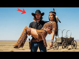 “A 7-Foot Apache Legend Meets the Only Cowboy Brave Enough to Hold Her.”