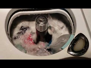 Full Cycle- 1962 RCA Whirlpool LJA70 washing small towels