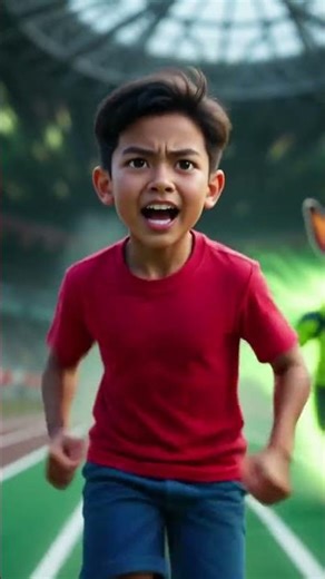 Lomba Lari Anak Kecil dengan Kelinci Keren 🐰✨ #ceritaanak #dongeng