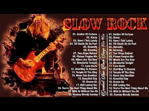Scorpions, Aerosmith, Bon Jovi, U2, Ledzeppelin 💯 Best Slow Rock Ballads 80s, 90s 💯