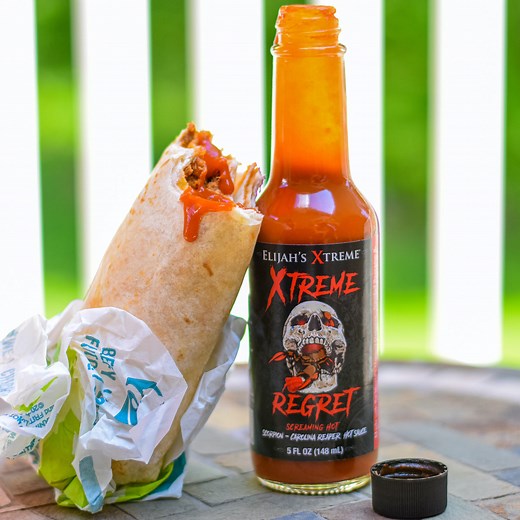 Xtreme Regret Trinidad Scorpion Hot Sauce | Elijah's Xtreme®