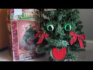 Gemmy 1998 Connie Fir The Talking Christmas Tree (2ft. Variant)