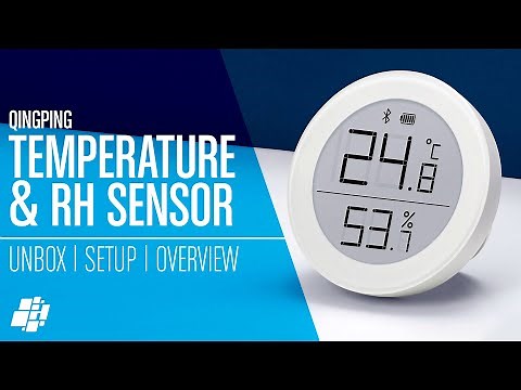 The QingPing Temperature & Humidity Monitor (HomeKit version) - Best Looking Sensor
