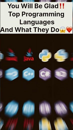 Top Programming Languages & What They Do || Which One Should You Learn?