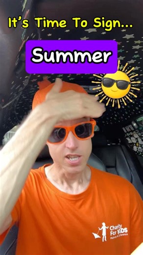 Sign for Summer ☀️ | SSE using BSL Signs | Signing Seasons #bsl #summer #sse
