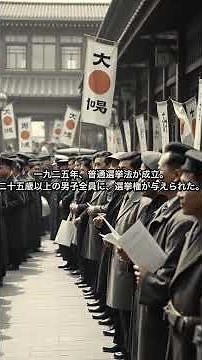 大正〜昭和【戦前】｜80秒でわかる時代の流れ｜日本史 #Shorts