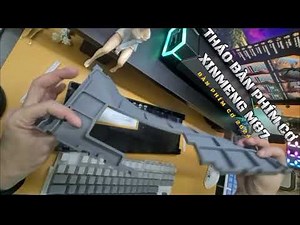 How to disassemble xinmeng m87 mechanical keyboard