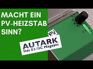 AUSWERTUNG: MACHT EIN HEIZSTAB SINN?