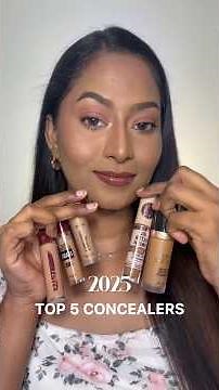 TOP 5 CONCEALERS OF 2025 ✨