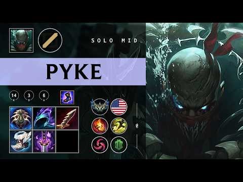 Pyke Mid vs Mel - NA Challenger Patch 26.06