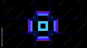 Retro old school graphics in 1970's/1980's era in old computer graphics theme