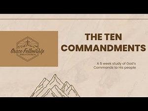 Week 1: God Alone is Supreme | The Ten Commandments Series