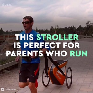 This stroller is a must-have for parents who love fitness. 🏃 | Dose