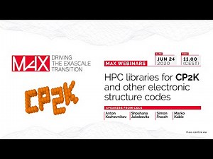 HPC libraries for CP2K and other electronic structure codes