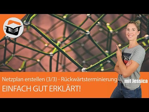 Netzplan | Rückwärtsterminierung | Beispiel | Berechnung | Produktion (3/3) | Einfach gut erklärt!