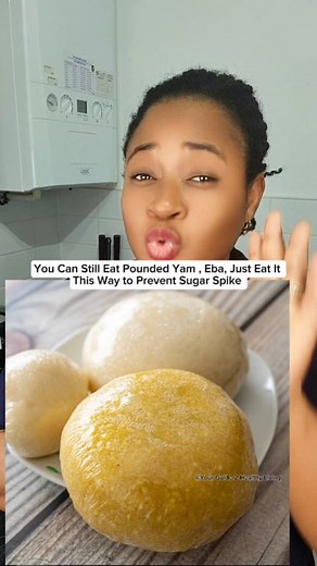 You Can Still Eat Pounded Yam ,Garri, Just Eat It This Way to Prevent Sugar Spike #healthtips #yourguide2healthyliving | Your Guide 2 Healthy Living