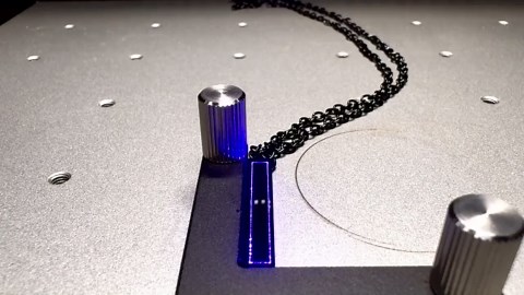 Black Rocket Equation Necklace – Delta V Physics Pendant – Space Engineer Jewelry – Orbital Mechanics Gift – Science Nerd Aerospace Jewelry