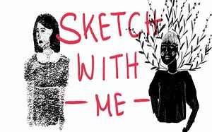 UGLY FLEUR | PS缩时绘画 - SKETCH WITH ME