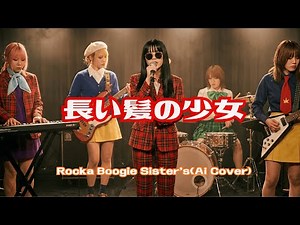 長い髪の少女（AIバンド）ゴールデン・カップス(Cover)”ROCA BOOGIE SISTERS”(AI-Cover）｜ロカ・ブギー・シスターズ #aicover #グループサウンズ
