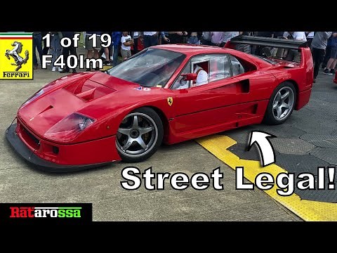 Ferrari F40 LM - Ultimate Drive in the $5 Million Supercar 1 of Only 19 Cars Ever Built