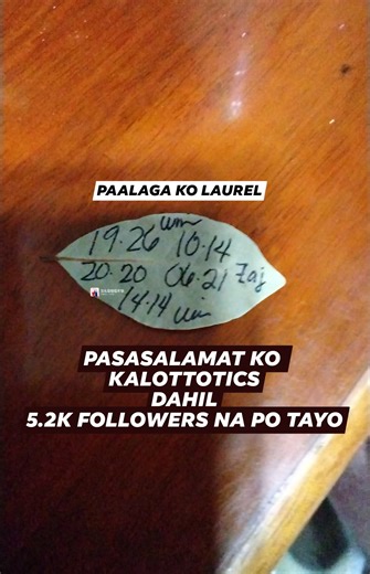 ALAGA IS THE KEY Irene G. Villena CHOOSE YOUR BET KALOTTOTICS DAHIL 5.3K FOLLOWERSC NA PALA TAYO MORE FOLLOW KALOTTOTICS | Aja ez2 tips and guide lottotics