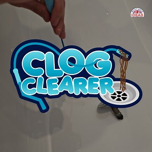 Clog Clearer is the quick, easy & inexpensive way to remove hair clogs – the number 1 cause of blocked plugholes! No DIY skills, plumbers or chemicals needed – just give it a spin and pull! ☺️ 💯 Buy now and if you’re not happy, we offer 100-Day ‘no-quibble’ money-back guarantee! musthaveideas.co.uk/products/clog-clearer | Must Have Ideas UK