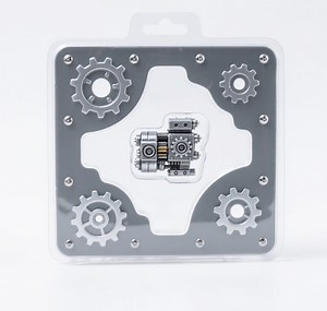 [Hot Item] Hair Extension Folding Paper Box with PVC Window