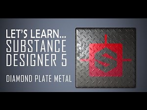 Let's Learn Substance Designer 5 - The Basics/Diamond Plate Metal