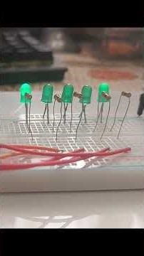 A sound sensor detects noise & makes LEDs step forward one by one