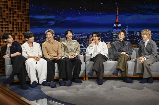 BTS Took Over the Tonight Show to Perform "SWIM," Talk Reuniting & Answer Fan Qs: Watch