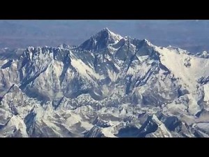 Lovely aerial view of Mt. Everest