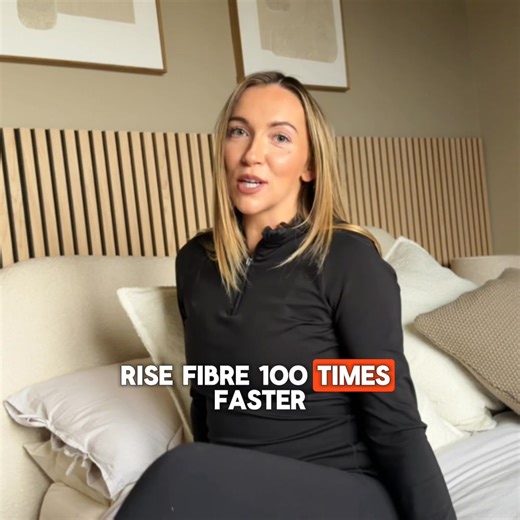Put your home in the fast lane with Rise Fibre ⚡ Get speeds up to 2.3Gbps - 100× faster than standard broadband. Don't settle, Rise! | Rise Fibre