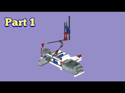 lego automatic drawing machine part 1
