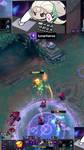 1 V 1 EKKO 🌙 #shorts #dianalol #dianamid #leagueoflegends #lolclips