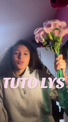 #filschenilles #tuto #lys #flower