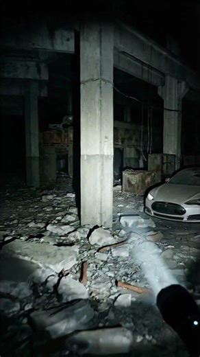 We Found Tesla Cyber Truck Abandoned 😨 #abandoned #foundfootage