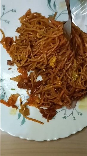 Slurpy Chowmein ASMR 🤤🔥 Ultimate Noodle Eating Sounds #shorts