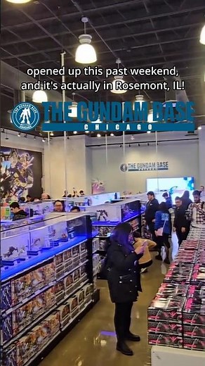 We went to #gundambasechicago !#gunpla #gundam #gbase #gundambase #gundamtradingcardgame #gundamtcg